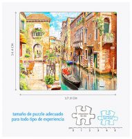 Venice and Santa Maria della Salute-puzzle 80 peces