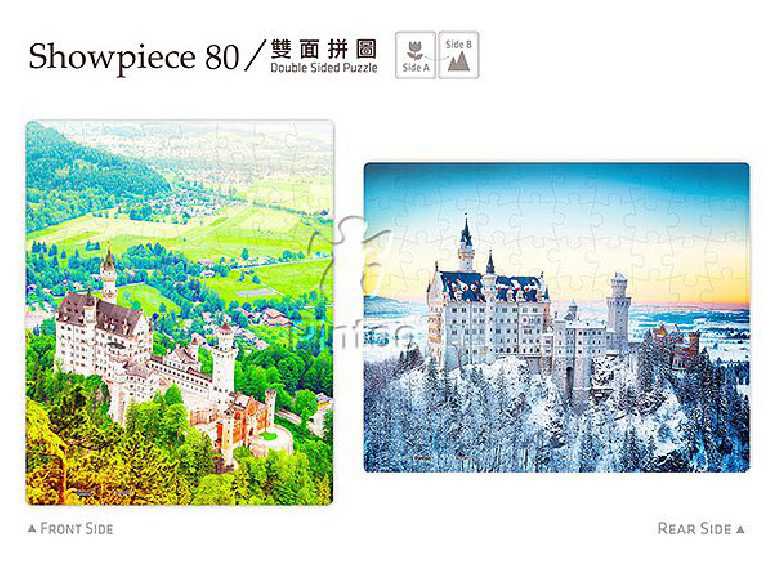 Puzzle Pintoo : Neuschwanstein Castle-80 piezas