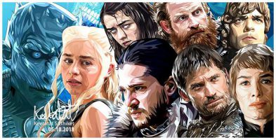 Game of Thrones : set 2pcs | images Pop-Art Cinéma-TV séries-TV
