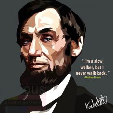 Abraham Lincoln : ver1 | images Pop-Art Célébrités politique