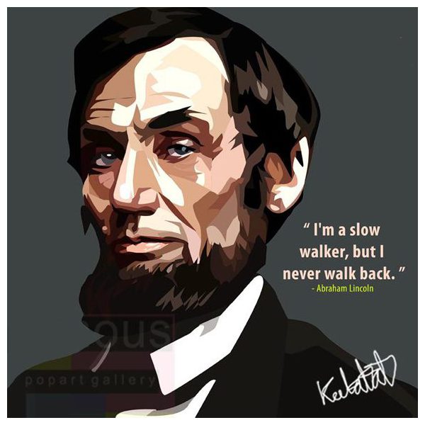 Abraham Lincoln : ver1 | imatges Pop-Art Celebritats política