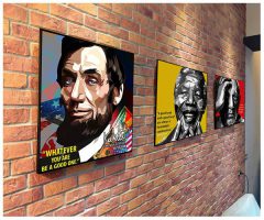 Abraham Lincoln : ver2 | imatges Pop-Art Celebritats política