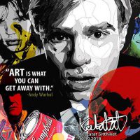 Andy Warhol : Art Is | imatges Pop-Art Celebritats art-moda
