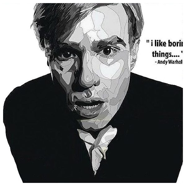 Andy Warhol : BK/WH | Pop-Art paintings Celebrities art-fashion