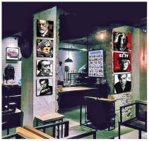 Andy Warhol : BK/WH | imágenes Pop-Art Celebridades arte-moda