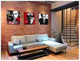 Andy Warhol : Red | Pop-Art paintings Celebrities art-fashion