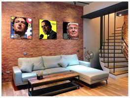 Barack Obama | Pop-Art paintings Celebrities politics