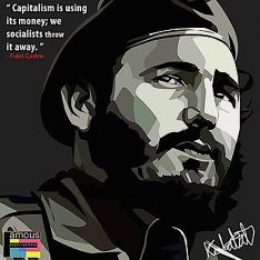 Fidel Castro | Pop-Art paintings Celebrities politics