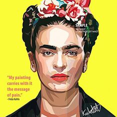 Frida Kahlo | imágenes Pop-Art Celebridades arte-moda