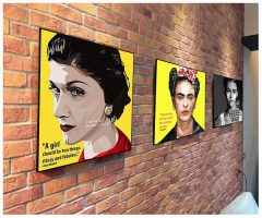 Frida Kahlo | Pop-Art paintings Celebrities art-fashion