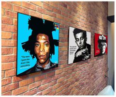 Jean Michel Basquiat | Pop-Art paintings Celebrities art-fashion