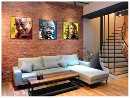 Mahatma Gandhi | Pop-Art paintings Celebrities politics