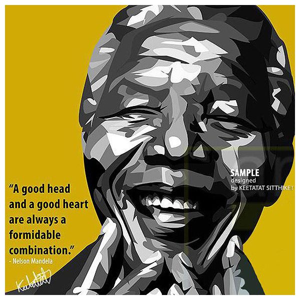 Nelson Mandela | imágenes Pop-Art Celebridades política