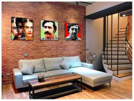 Pablo Escobar : ver2 | images Pop-Art Célébrités entreprise