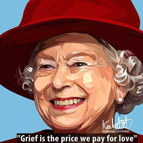 Queen Elizabeth | images Pop-Art Célébrités politique