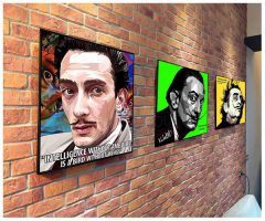 Salvador Dalí : Green | imágenes Pop-Art Celebridades arte-moda