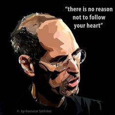 Steve Jobs : Black | images Pop-Art Célébrités entreprise
