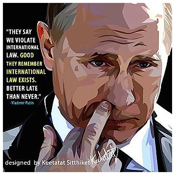 Vladimir Putin | Pop-Art paintings Celebrities politics