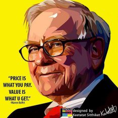 Warren Buffet | Pop-Art paintings Celebrities business