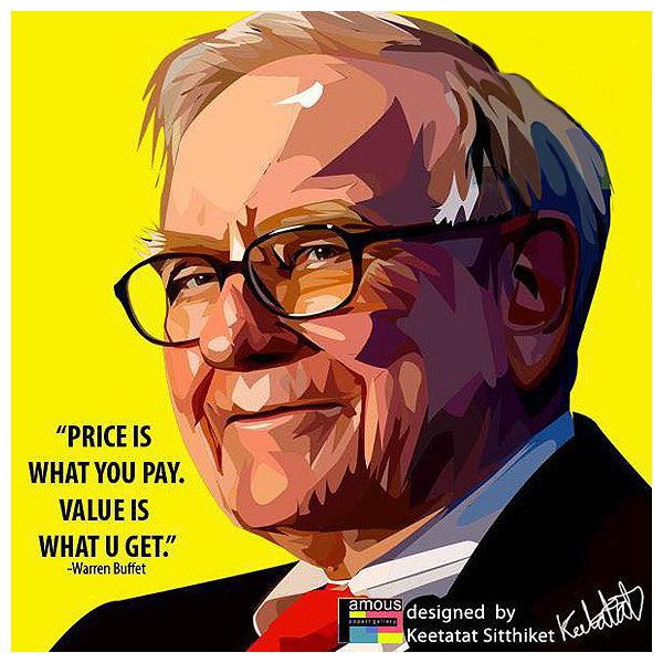 Warren Buffet | Pop-Art paintings Celebrities business