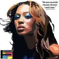 Beyonce Knowles | Pop-Art paintings Music Singers