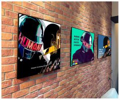 Daft Punk : Human | Pop-Art paintings Music Singers