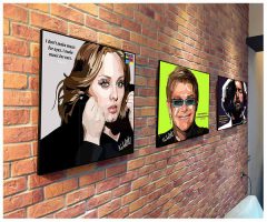 Elton John | Pop-Art paintings Music Singers