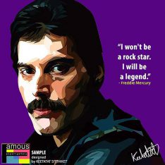 Freddie Mercury : ver1 | images Pop-Art Musique Chanteurs