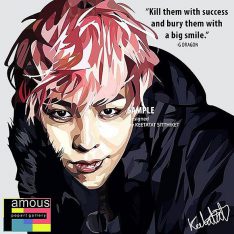 G-Dragon : ver1 | Pop-Art paintings Music Singers