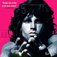 Jim Morrison | images Pop-Art Musique Chanteurs
