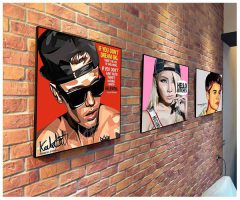 Justin Bieber : ver2 | Pop-Art paintings Music Singers