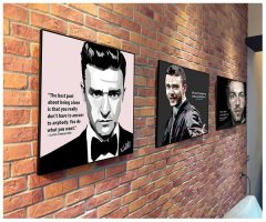 Justin Timberlake : ver1/Black | imatges Pop-Art Música Cantants