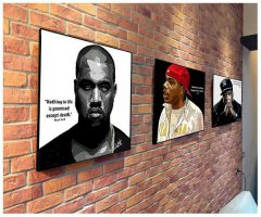Kanye West | Pop-Art paintings Music Singers