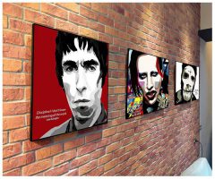 Liam Gallagher | Pop-Art paintings Music Singers