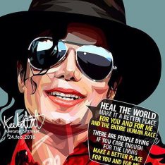 Michael Jackson : ver3 | imatges Pop-Art Música Cantants