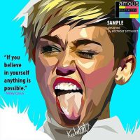 Miley Cyrus | images Pop-Art Musique Chanteurs