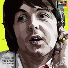 Paul McCartney | Pop-Art paintings Music Singers