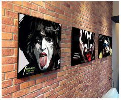 Paul Stanley : Kiss | imágenes Pop-Art Música Cantantes
