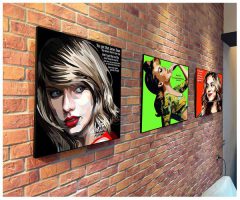 Shakira | Pop-Art paintings Music Singers