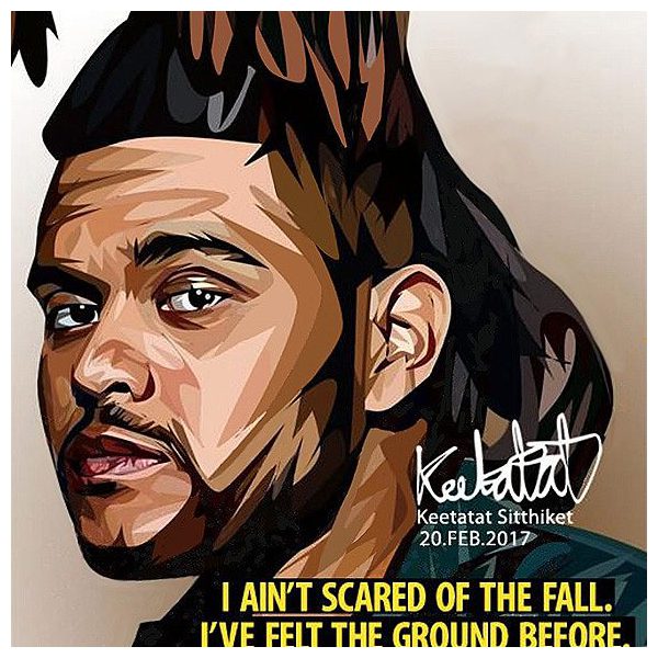 The Weeknd | Pop-Art paintings Music Singers