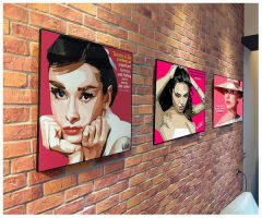 Audrey Hepburn : ver2 | imágenes Pop-Art Cine-TV actrices