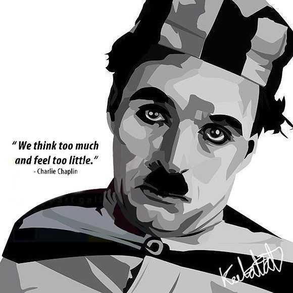 Charlie Chaplin : ver1 | imatges Pop-Art Cinema-TV actors