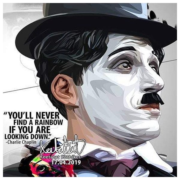 Charlie Chaplin : ver2 | imágenes Pop-Art Cine-TV actores
