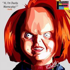 Chucky | images Pop-Art Cinéma-TV personnages