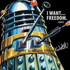 Dalek (Dr.Who) | Pop-Art paintings Movie-TV characters