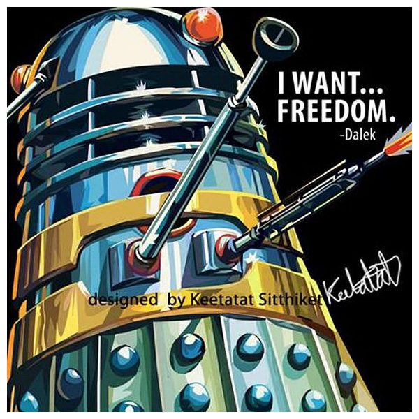 Dalek (Dr.Who) | imatges Pop-Art Cinema-TV personatges