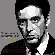 Don Michael Corleone | Pop-Art paintings Movie-TV characters