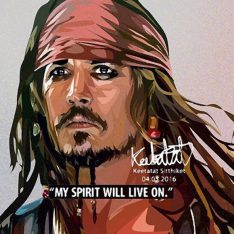 Jack Sparrow | imágenes Pop-Art Cine-TV personajes