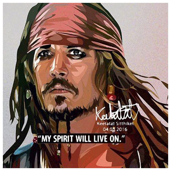 Jack Sparrow | imatges Pop-Art Cinema-TV personatges