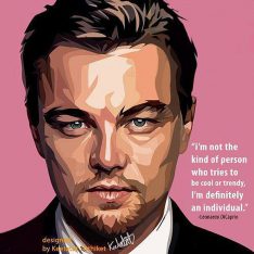 Leonardo DiCaprio : ver1 | images Pop-Art Cinéma-TV acteurs